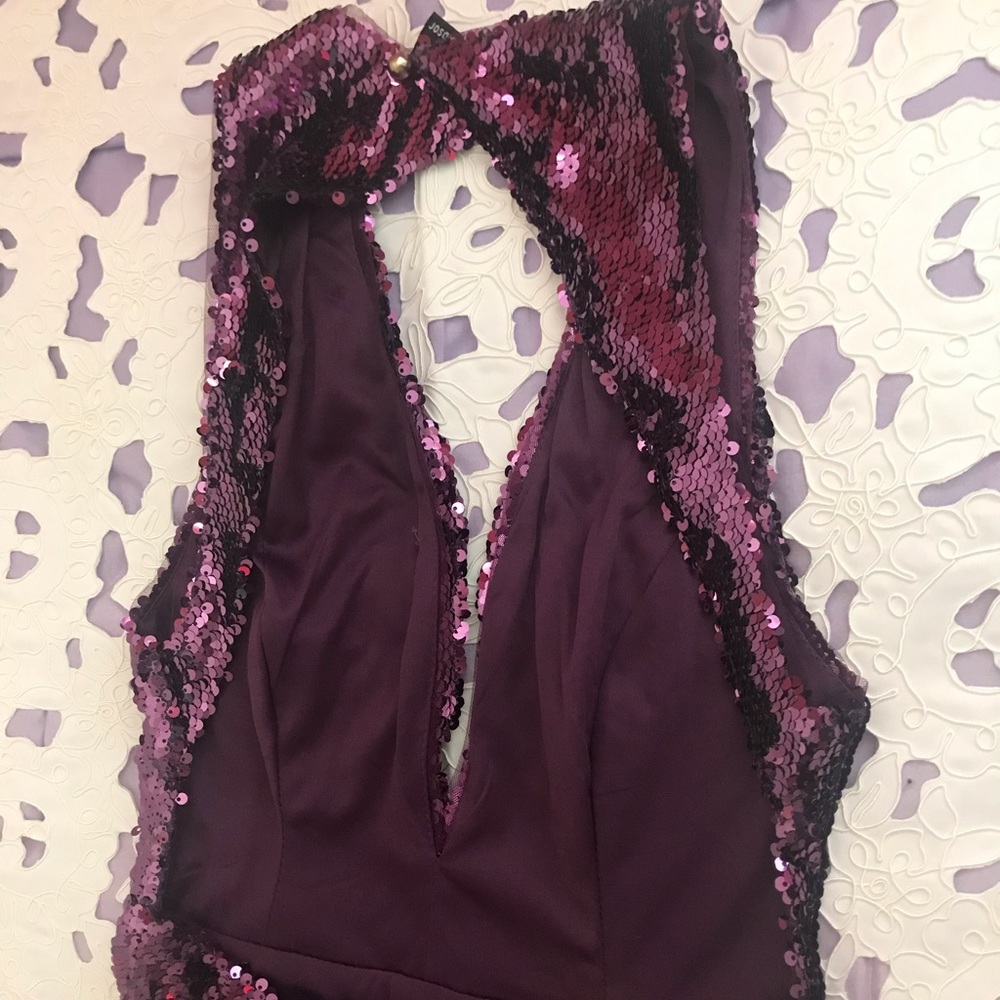 PURPLE DRESS - Picture 3 of 3
